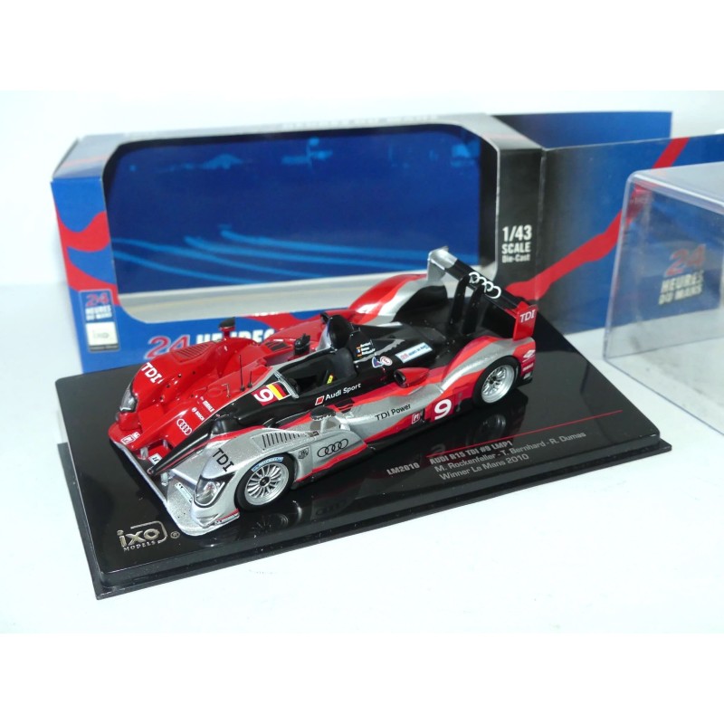 AUDI R15 TDi N°9 LE MANS 2010 IXO LM2010 1:43 1er