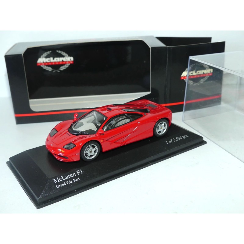 McLAREN F1 Rouge MINICHAMPS 1:43