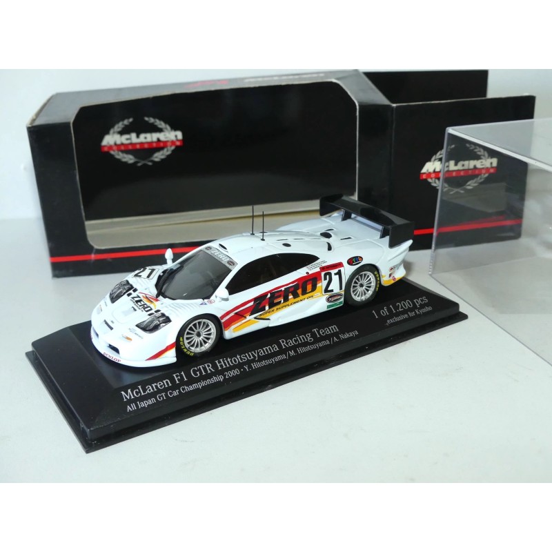 McLAREN F1 GTR HITOTSUYAMA N°21 JAPAN 2000 MINICHAMPS 1:43