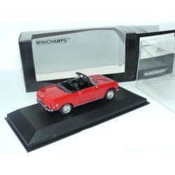 PEUGEOT 304 CABRIOLET 1972 Rouge MINICHAMPS 1:43