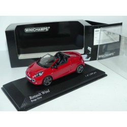 RENAULT WIND 2010 Rouge RED MINICHAMPS 1:43