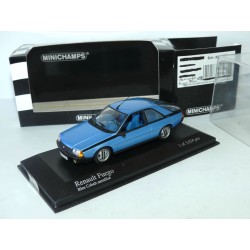 RENAULT FUEGO 1989 Bleu MINICHAMPS 1:43