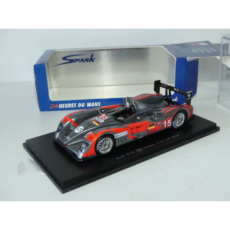 AUDI R10 TDi N°15 LE MANS 2010 SPARK S2565 1:43