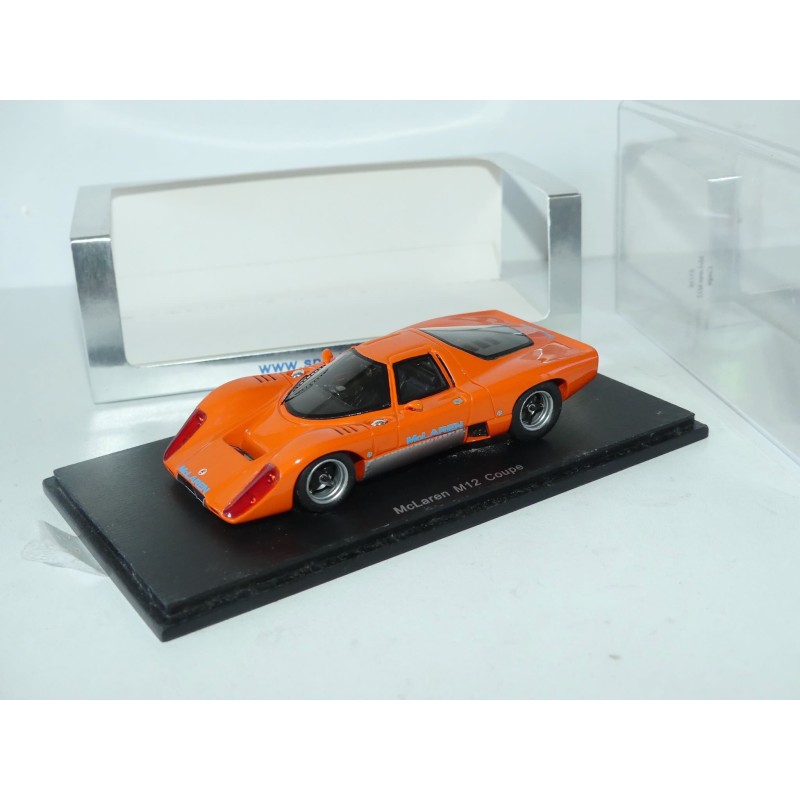 McLAREN M12 COUPE Orange SPARK S3136 1:43 