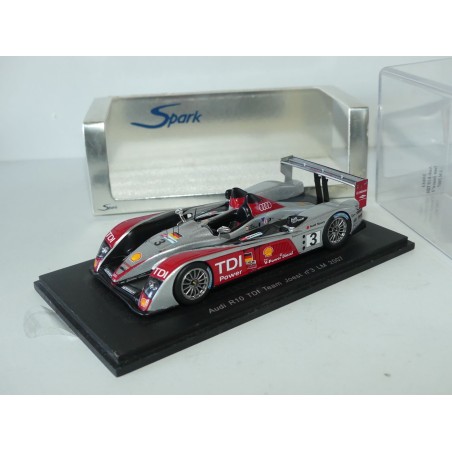 AUDI R10 TDi N°3 LE MANS 2007 SPARK S0683 1:43