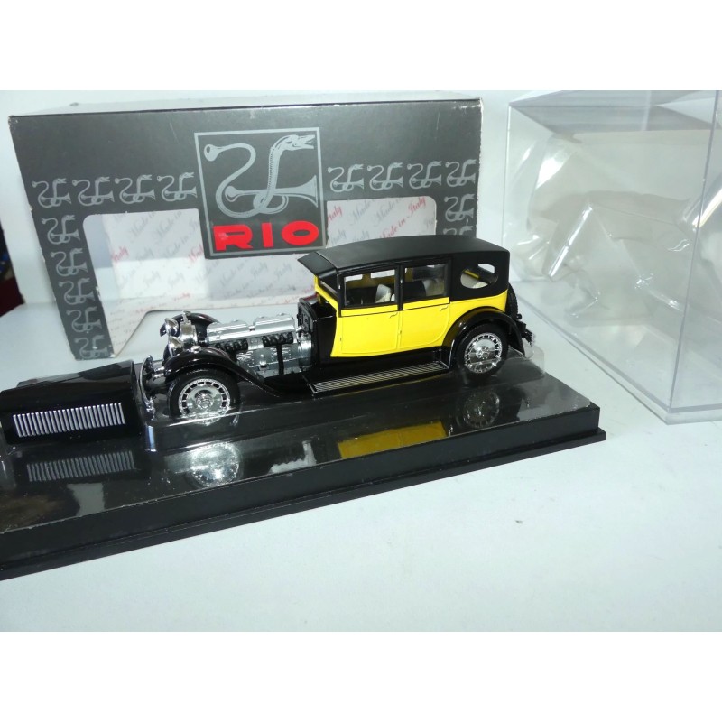 BUGATTI 41 ROYALE 1927 Jaunt et Noir RIO 4214 1:43