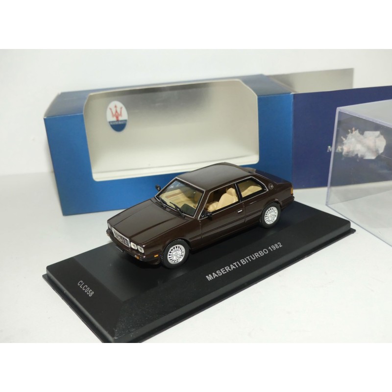 MASERATI BITURBO COUPE 1982 Marron IXO CLC058 1:43