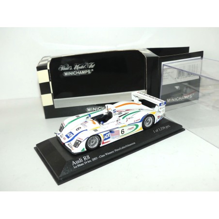 AUDI R8 N°6 LE MANS 2003 MINICHAMPS 1:43