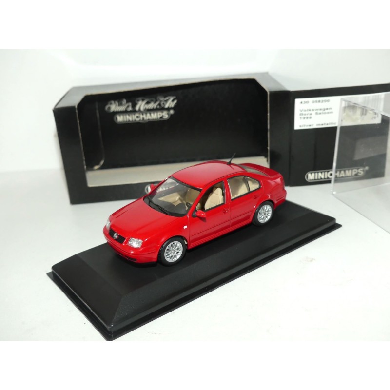 VW BORA SALOON 1999 Rouge MINICHAMPS 1:43