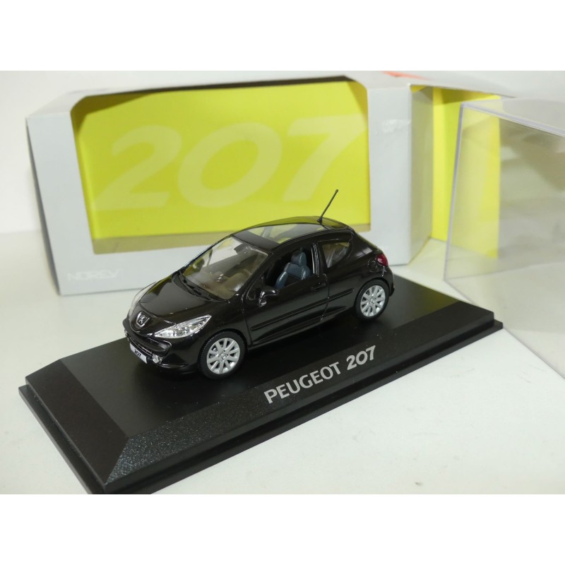 PEUGEOT 207 GT Phase 1 3 Portes Noir NOREV 1:43