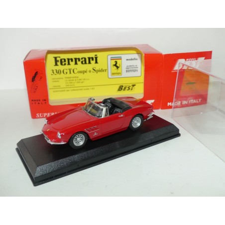 FERRARI 330 GTC SPYDER Rouge BEST 9130 1:43 