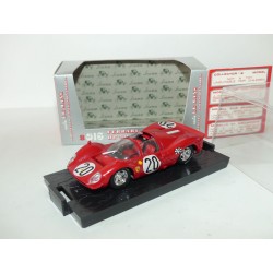 FERRARI 330 P4 N°20 LE MANS 1967 BRUMM R160 1:43 Abd