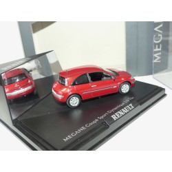 RENAULT MEGANE II COUPE Sport Dynamique 2.0 Rouge NOREV 1:43