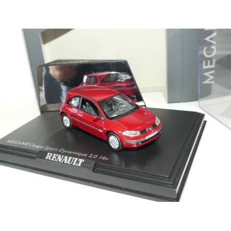 RENAULT MEGANE II COUPE Sport Dynamique 2.0 Rouge NOREV 1:43