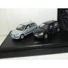 RENAULT CLIO II Phase 2 SPORT 2.0 16V 2001 Noir ET PRIVILEGE 3 Portes Gris UNIVERSAL HOBBIES 1:43