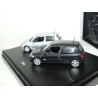 RENAULT CLIO II Phase 2 SPORT 2.0 16V 2001 Noir ET PRIVILEGE 3 Portes Gris UNIVERSAL HOBBIES 1:43