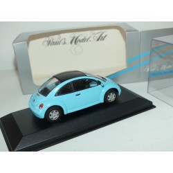 VW NEW BEETLE CONCEPT CAR SALOON 1994 Bleu MINICHAMPS 1:43