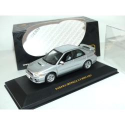 SUBARU IMPREZA 2.0 WRX 2001 Gris IXO MOC002 IXO 1:43