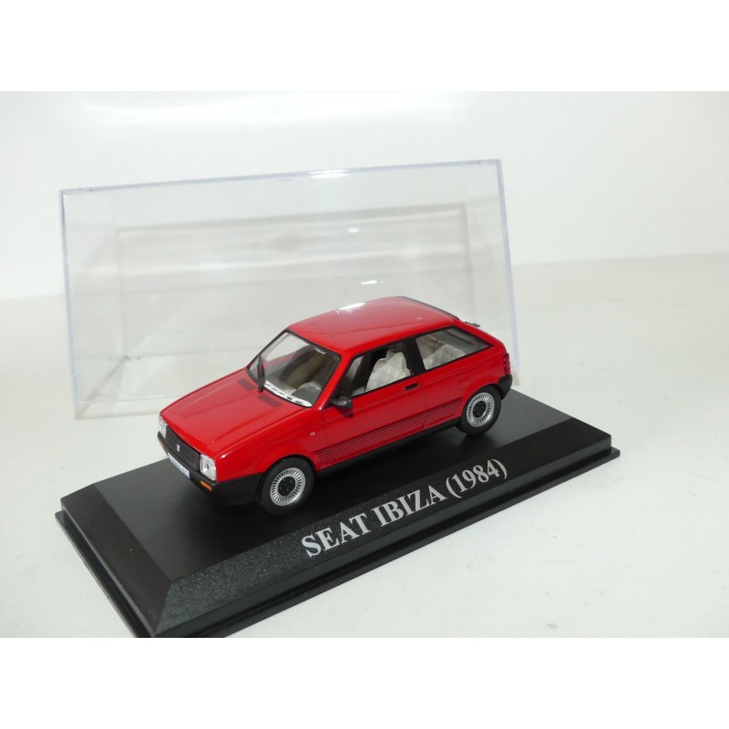 SEAT IBIZA I 1984 Rouge ALTAYA 1:43