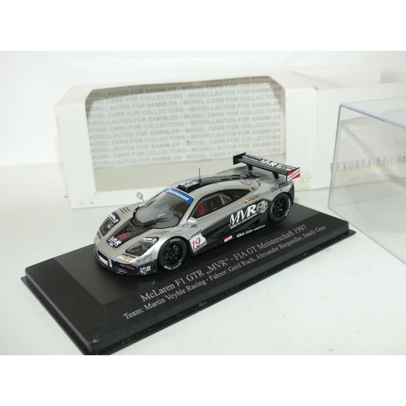 McLAREN F1 GTR MVR FIA GT MEISTERSCHAFT 1997 HEKORSA IXO HE012D 1:43