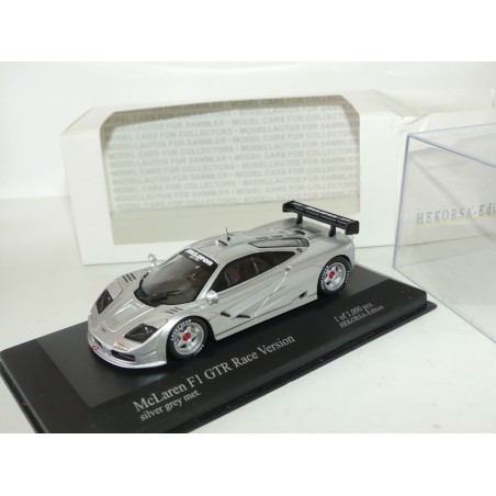 McLAREN F1 GTR RACE VERSION Gris HEKORSA IXO HE010D 1:43