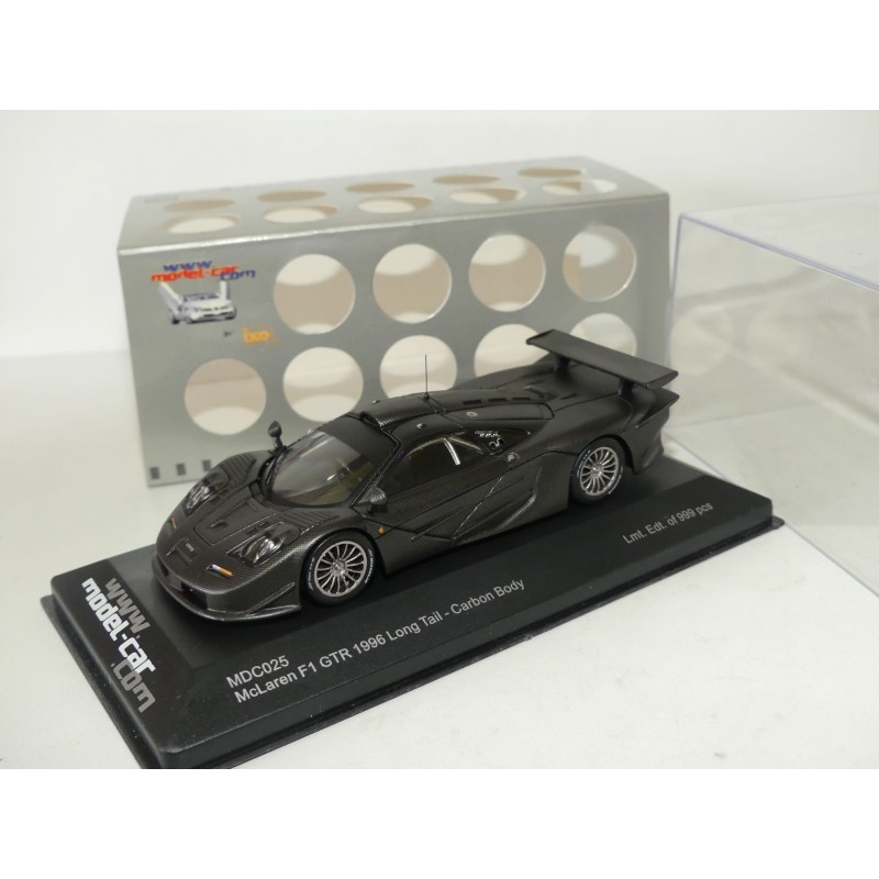 McLAREN F1 GTR LONG TAIL 1996 CARBON BODY IXO MDC025 1:43