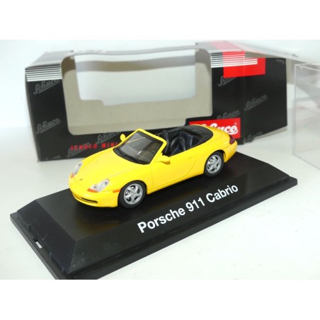 PORSCHE 911 CARRERA CABRIOLET 996 Vert SCHUCO 1:43