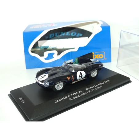 JAGUAR D N°4 LE MANS 1956 IXO LM1956 1:43 Arrivée 1er