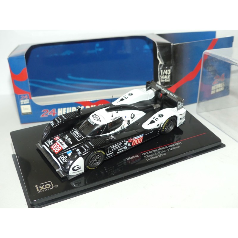 LOLA ASTON MARTIN NÂ°008 LMP1 LE MANS 2010 IXO LMM192 1:43 Abd