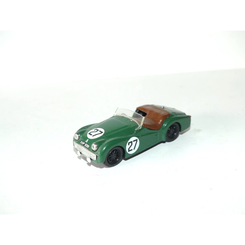 TRIUMPH TR3A N°27 LE MANS 1959 VITESSE 1:43 sans boite