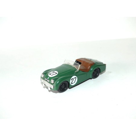 TRIUMPH TR3A N°27 LE MANS 1959 VITESSE 1:43 sans boite