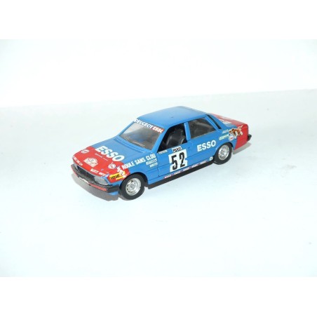 PEUGEOT 505 SRD N°52 RALLYE MONTE CARLO 1981 DORCHE sur base SOLIDO 1:43 sans boite