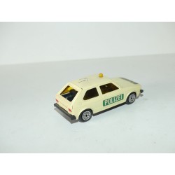 VW GOLF I POLIZEI NOREV JET CAR 1:43 sans boite