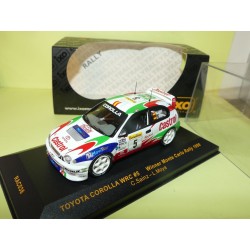 TOYOTA COROLLA WRC RALLYE MONTE CARLO 1996 SAINZ IXO RAC029 1:43 1er