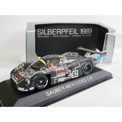 SAUBER MERCEDES C9 NÂ°63 LE MANS 1989 MAX MODEL 1:43 1er