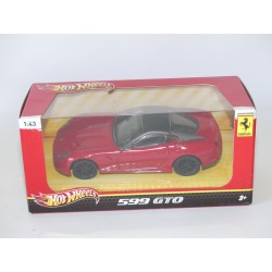 FERRARI 599 GTO Rouge HOTWHEELS 1:43 boite carton