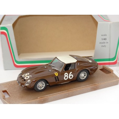 FERRARI GTO N°86 TARGA FLORIO 1962 BOX BEST 8408 1:43