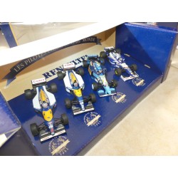 WILLIAMS RENAULT et BENETTON PROST SCHUMACHER COFFRET 5 FOIS CHAMPION COFFRET ONYX 1:43