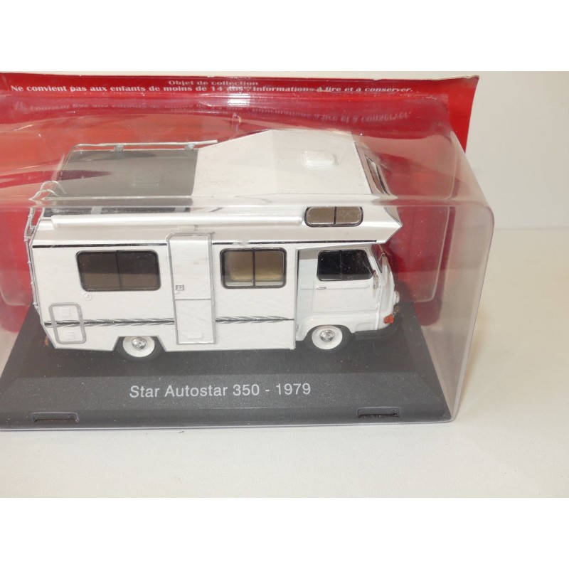 CAMPING CAR STAR AUTOSTAR 350 1979 RENAULT ESTAFETTE IXO PRESSE 1:43