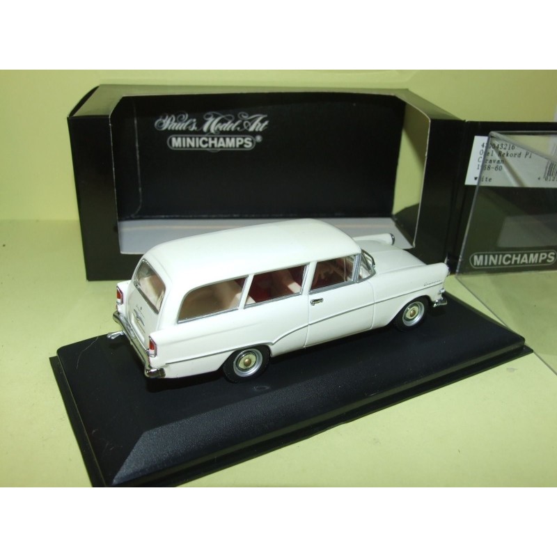 OPEL REKORD P1 CARAVAN 1958-60 Blanc white MINICHAMPS 1:43