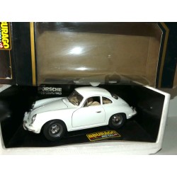 PORSCHE 356 B COUPE 1962 Blanc BURAGO 3021 1:18 LIRE ANNONCE