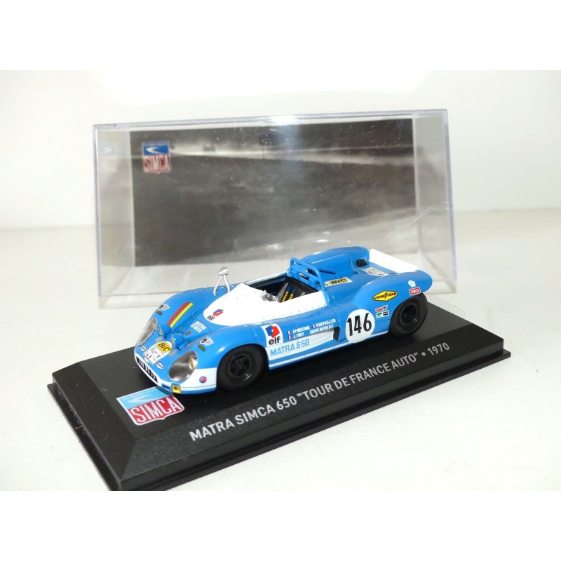 MATRA SIMCA 650 NÂ°146 RALLYE TOUR DE FRANCE AUTO 1970 ALTAYA 1:43